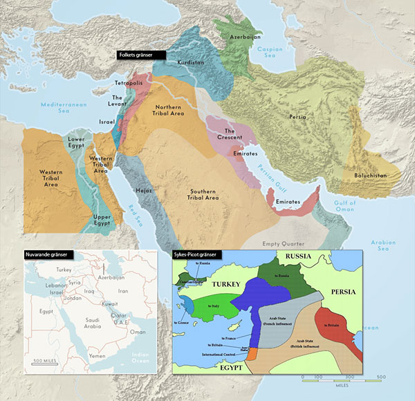 Sykes-Picot borders
