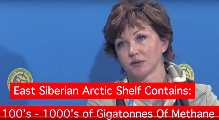 Shakhova 100 gigatons Methane